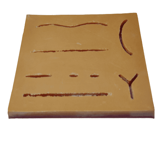 Human Wound Suture Pad (3 Layers)