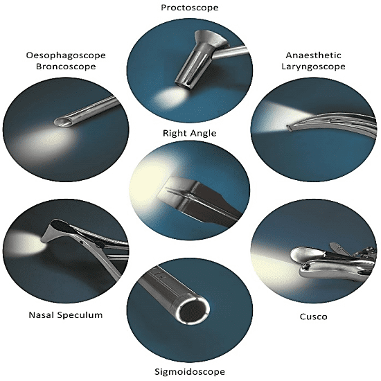 Fiber Optic Illuminated Hand Instruments