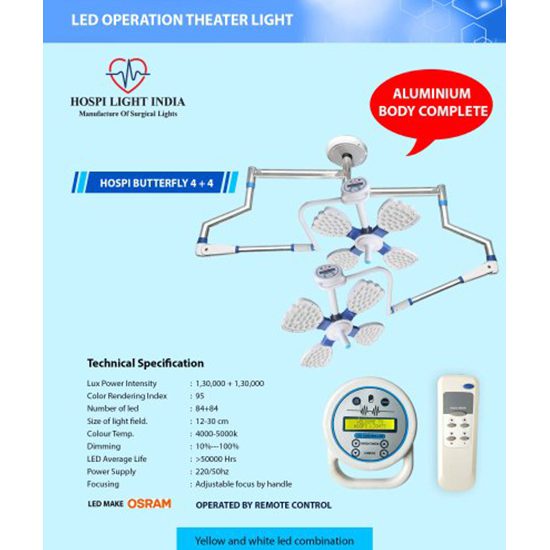 Hospi CT 4+4 Butterfly HD OT Light