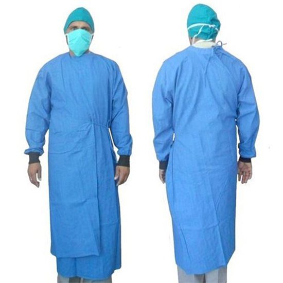 O.T. Gown Overlapping