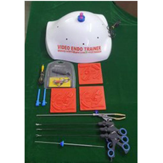 PELVI TRAINER WITH CAMERA AND ITS COMPLETE ACESSORIES