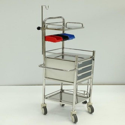 Ss Crash Cart Trolley