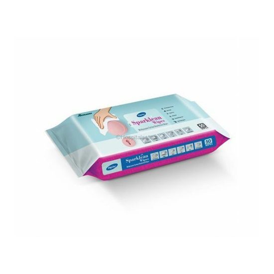 ROMSONS DIGNITY SPARKLEAN WIPES 50s (24×30)