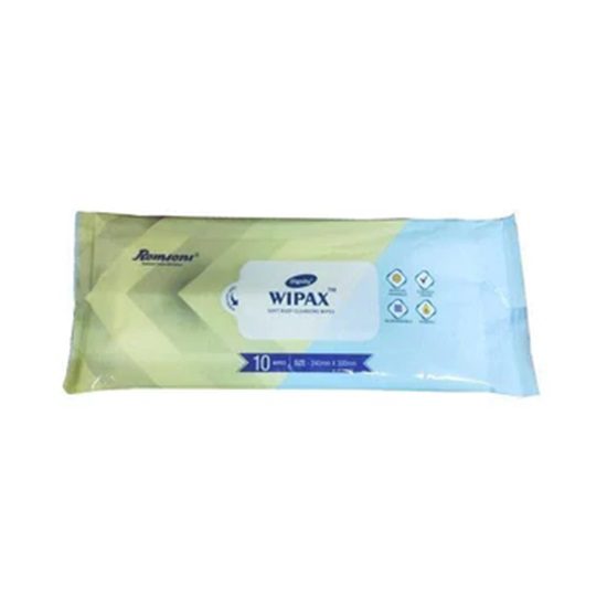 ROMSONS DIGNITY WIPAX BODY WIPES 10s (24×30)