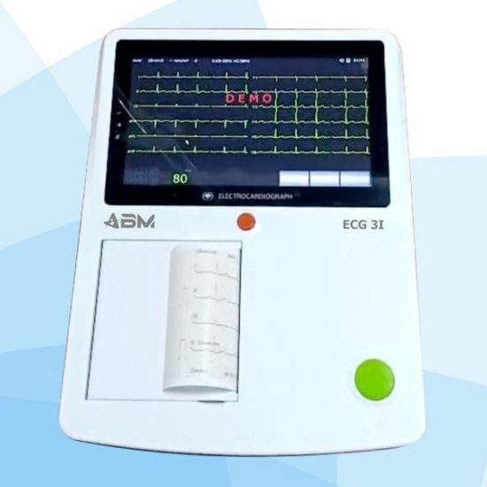 Three Channel ECG Machine - ECG 3I