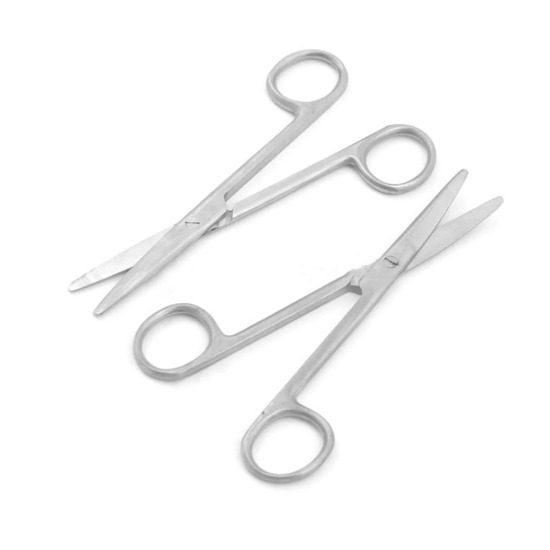 Mayo Scissors 6 inch (Curved,Straight)