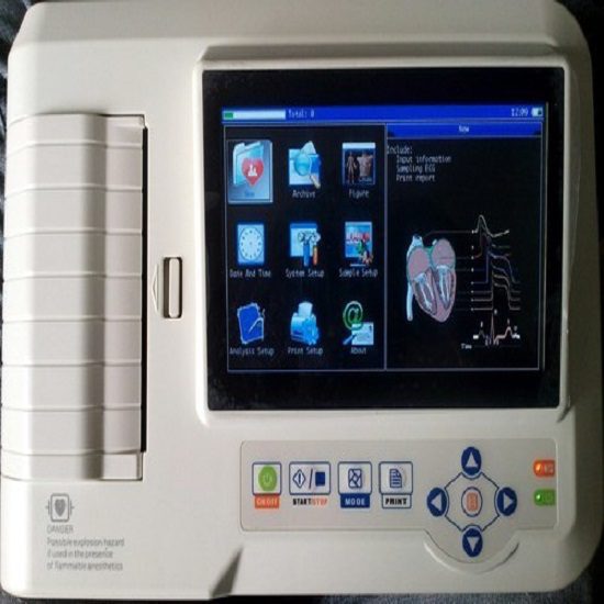 Six Channel ECG Machine - 600G