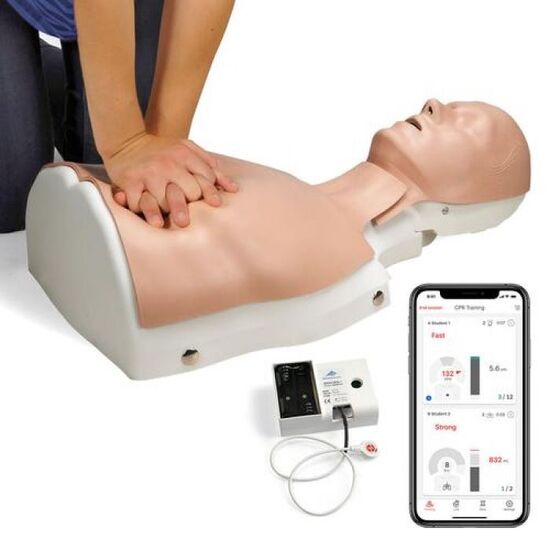 Basic Life Support Simulator BASICBilly+ Light Skin Tone