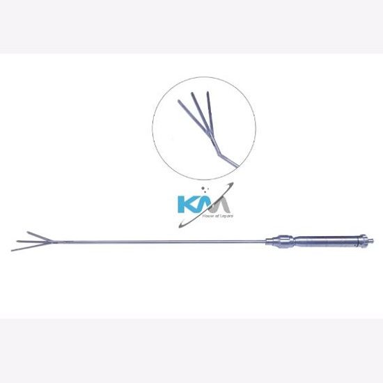 Fan liver retractor 3 clips