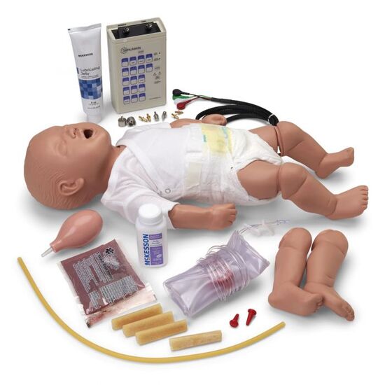 PALS Manikin with ECG-Simulator