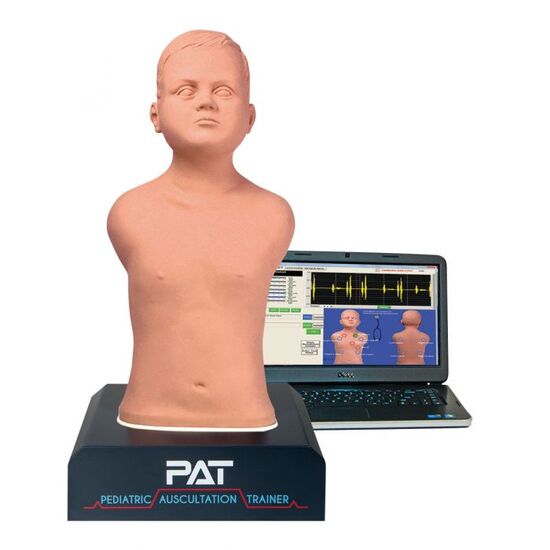 PAT  Pediatric Auscultation Trainer, light skin tone