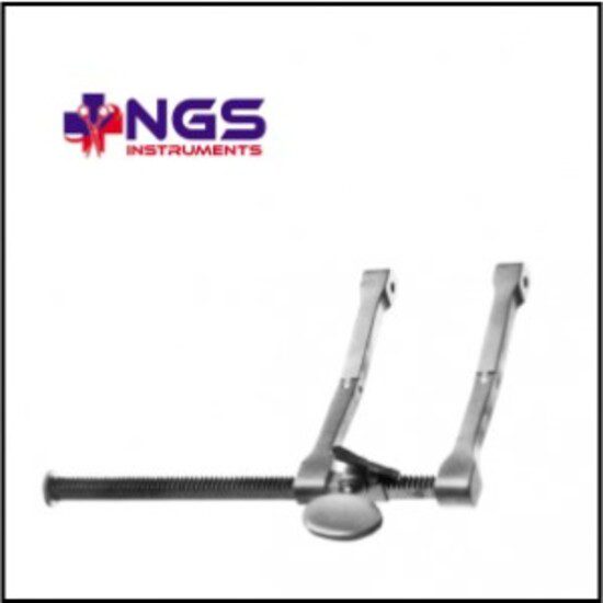 Scoville-Haverfield Hamilaminectomy Retractor With Hinge Complete Set