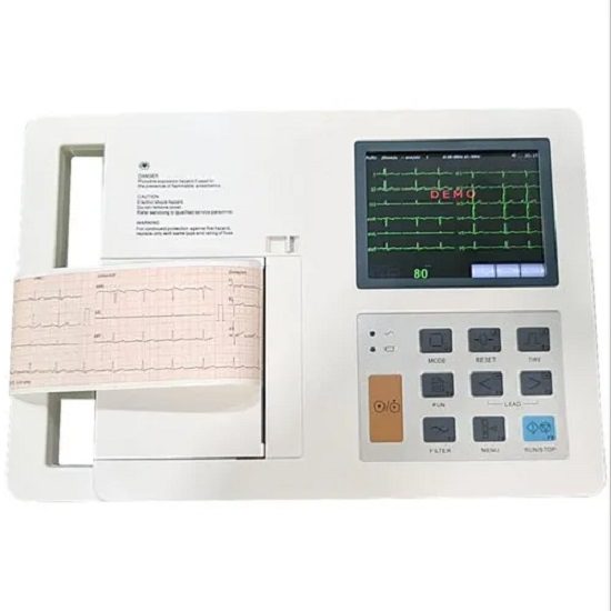 6 Channel ECG Machine