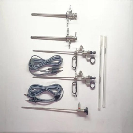 Cystoscopy Working Element set Bipolar Passive Double Stem Storz compatible 26fr