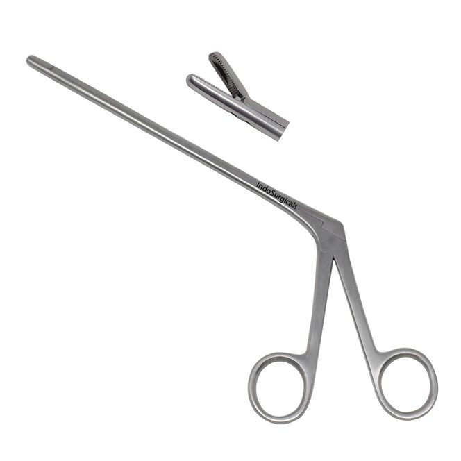 Disc Punch Forceps (Serrated) Straight
