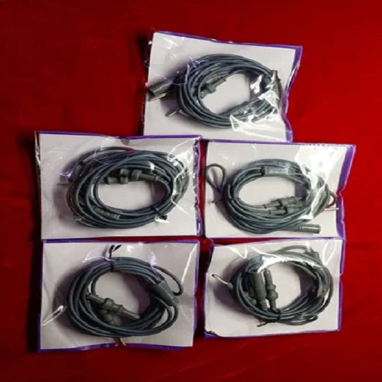 Laparoscopic Bipolar cable gray High Quality Reusable Surgical Instruments