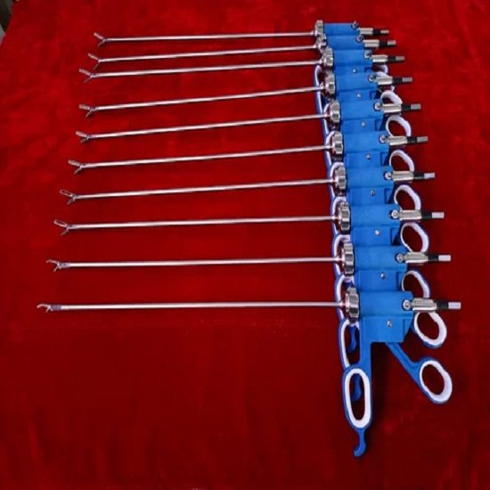 Laparoscopic Bissinger Bipolar Maryland/Fenestrated/ Roby 5mmx330 With Bipolar Cable Instruments