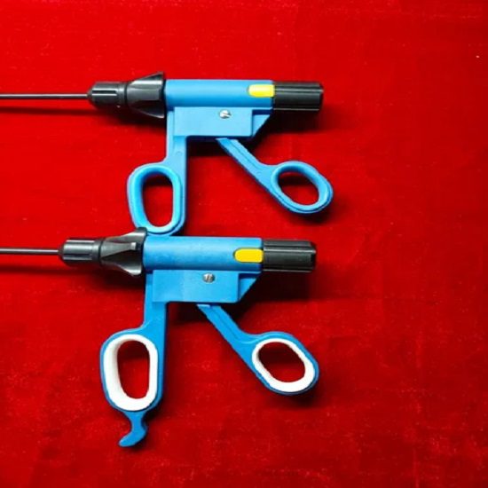 Laparoscopic Bissinger Bipolar Sealer Cutter Gold Jaw / Silver Jaw 5mmx330mm Reusable Instruments