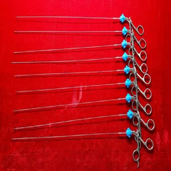 Laparoscopic Hysteroscopy Urology Semi Rigid Alligator Scissor biopsy 5fr 40cm Surgical instruments