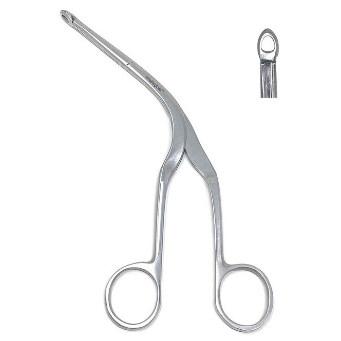 Luc Nasal Turbinate Forceps Heart Shaped