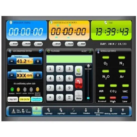 Operation Theater Surgeon Control Panel