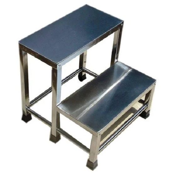 SS 304 Stepfoot stool
