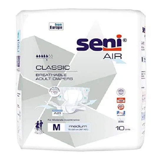 Classic Air Medium Adult Diaper – Seni
