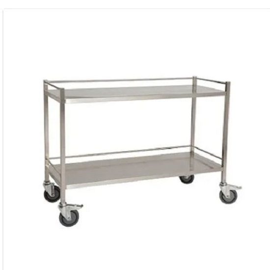 2 Shelves Instrument Trolley