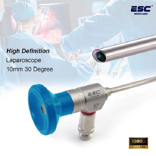 Full HD Laparoscope 10mm 30 Degree
