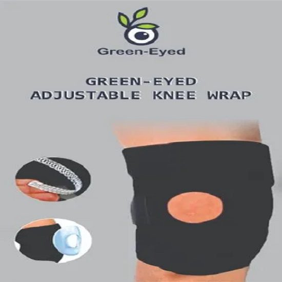 Green-Eyed Adjustable Knee Wrap