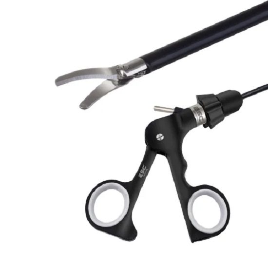 Laparoscopic Curved Scissors Forceps