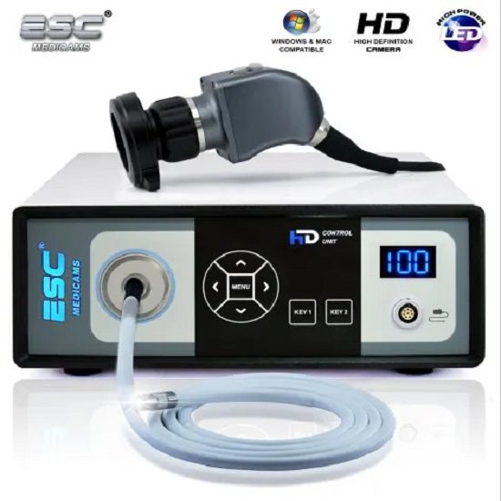 Portable Mobile ENT Endoscopy Unit 3 In 1