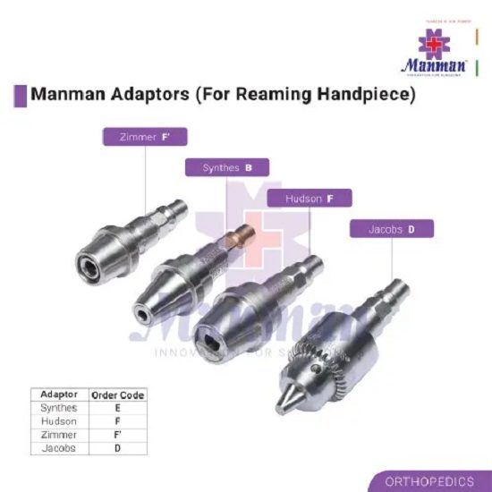 Reaming Handpiece Adapter