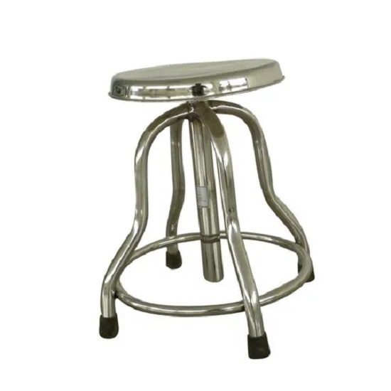 SS Revolving Stool