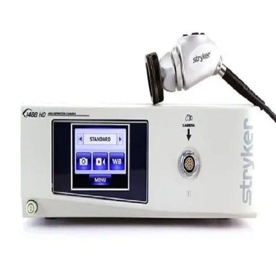 Stryker 1488 – 3 Chip CMOS Technology HD Camera System With Stryker Monitor.