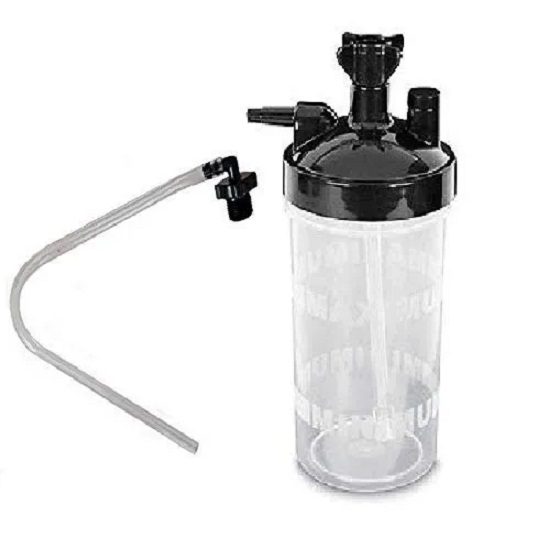 Disposable Bubble Humidifier Bottle for Oxygen Concentrator