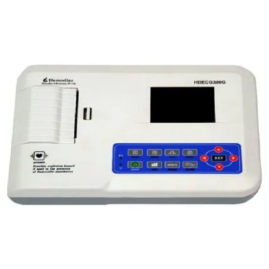 ECG Machine – 3 channel – Touch Screen
