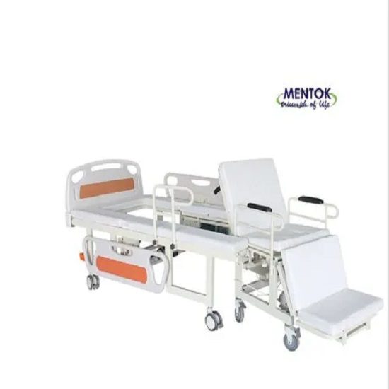 Electric Bed With Commode Chair