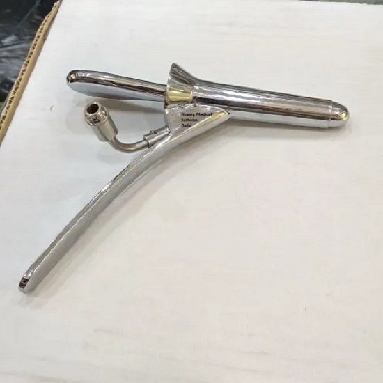 Proctoscope with Light Fiber Carrier