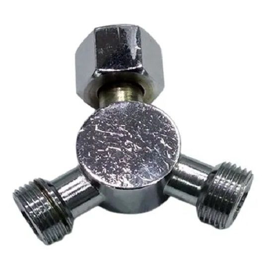 SS Twin BPC Oxygen Adapter