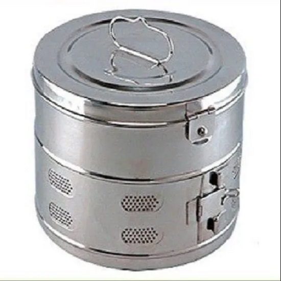 Stainless Steel Hospital Dressing Drum
