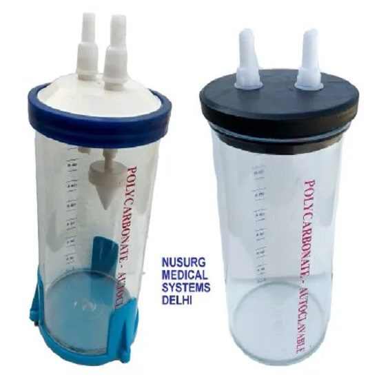 Suction Jars Polycarbonate