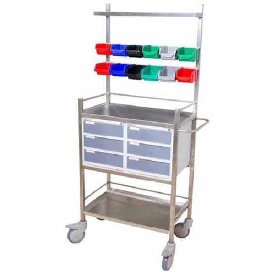 Emergency Crash Cart Trolley
