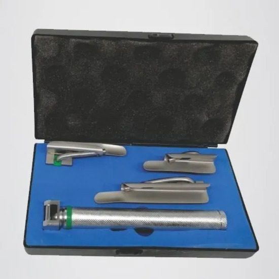 Laryngoscope Set with 3 Blades Miller(LED Light) Child