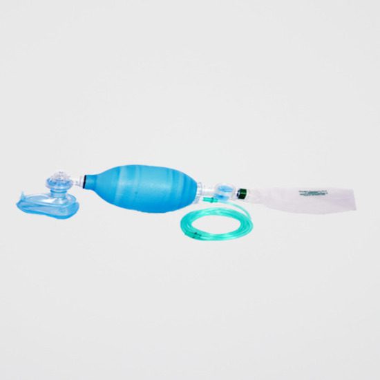 Silicone Resuscitator with Pop-off Valve