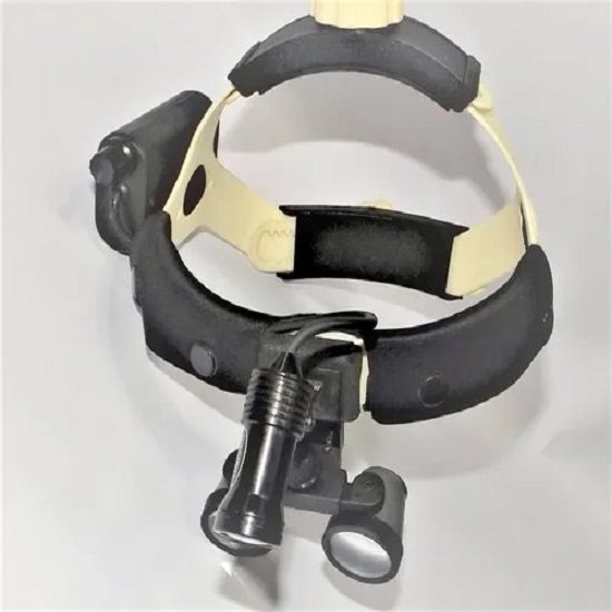 Lightweight Head Loupe with Headband Headgear Headlight