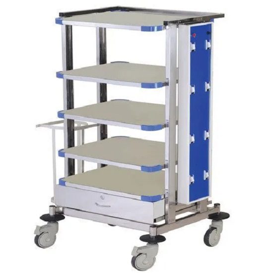 Prime Moniter/Laproscopic Instrument Trolley