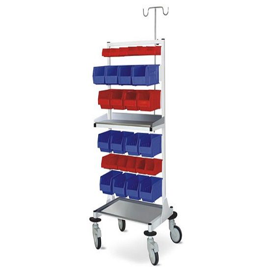 Medimek Multiple Bins Trolley Small MS Framework Mi-5056