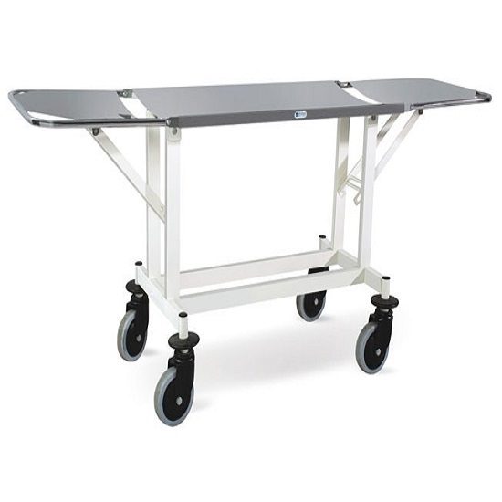 Medimek Stretcher Trolley Both Ends Folding MS Framework & SS Stretcher Top Mi-4083